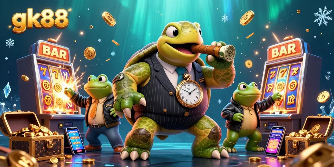 Experience exciting gameplay at gk88 with a vibrant casino scene featuring dynamic characters and game elements.