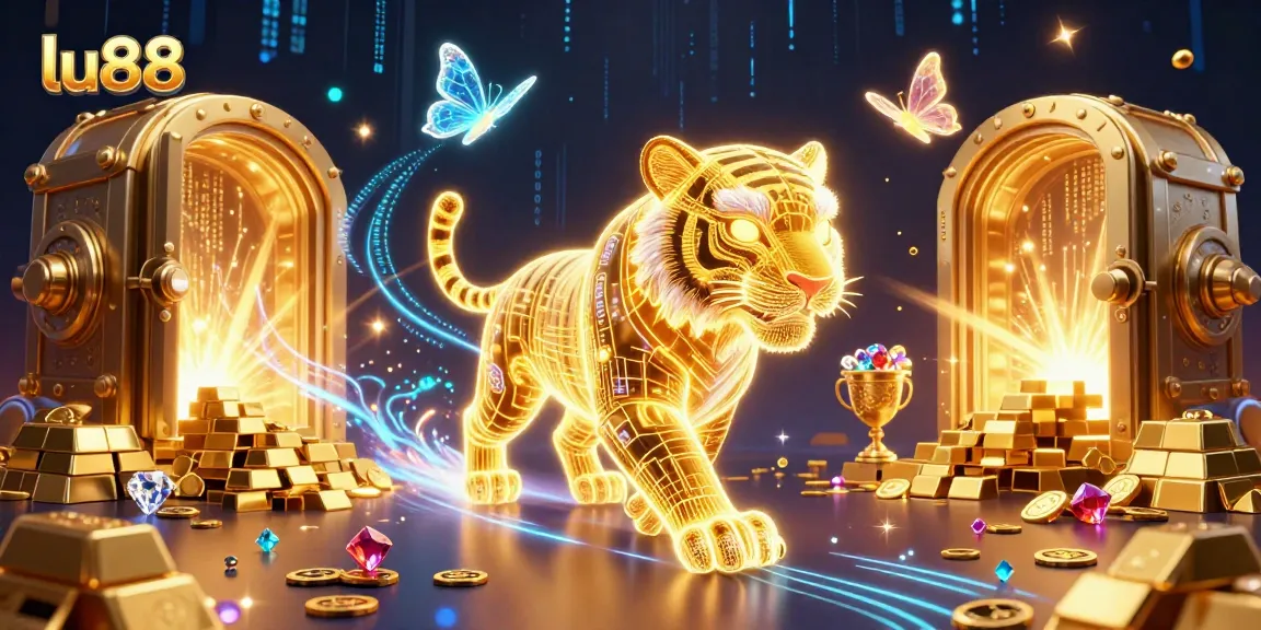 Experience thrilling gaming adventures with LU88's dynamic casino environment filled with treasures.
