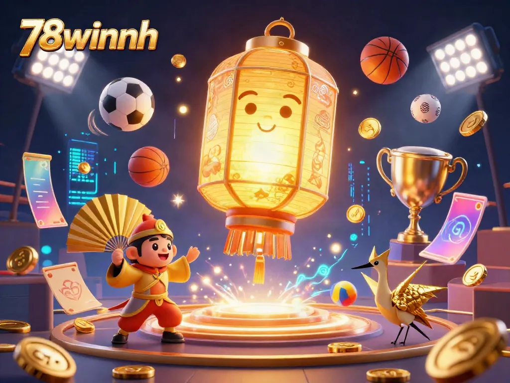 Experience gambling excitement at 78winnh with dynamic characters and vibrant casino elements.