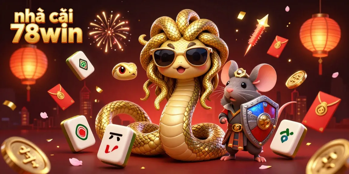 Experience an exciting adventure at nhà cái 78win with a vibrant atmosphere packed with game elements and friendly characters.