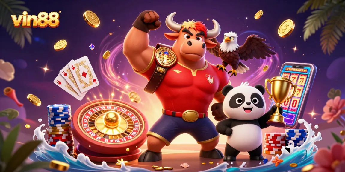 Engage with vin88 gaming excitement and win with thrilling casino elements.