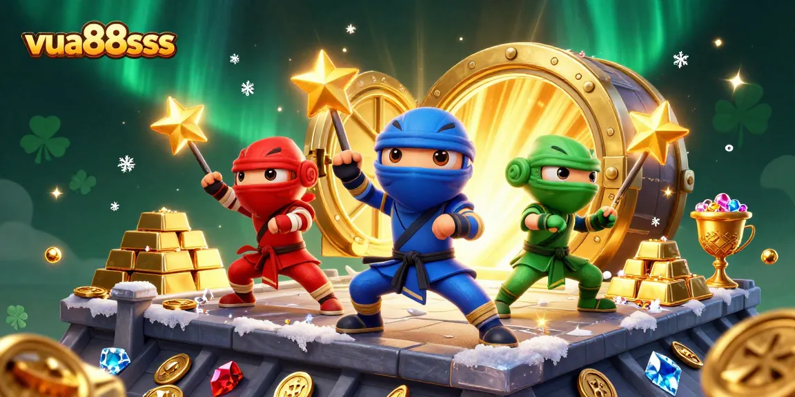 Engage in epic battles and jackpots at vua88sss with vibrant chameleons and treasures.