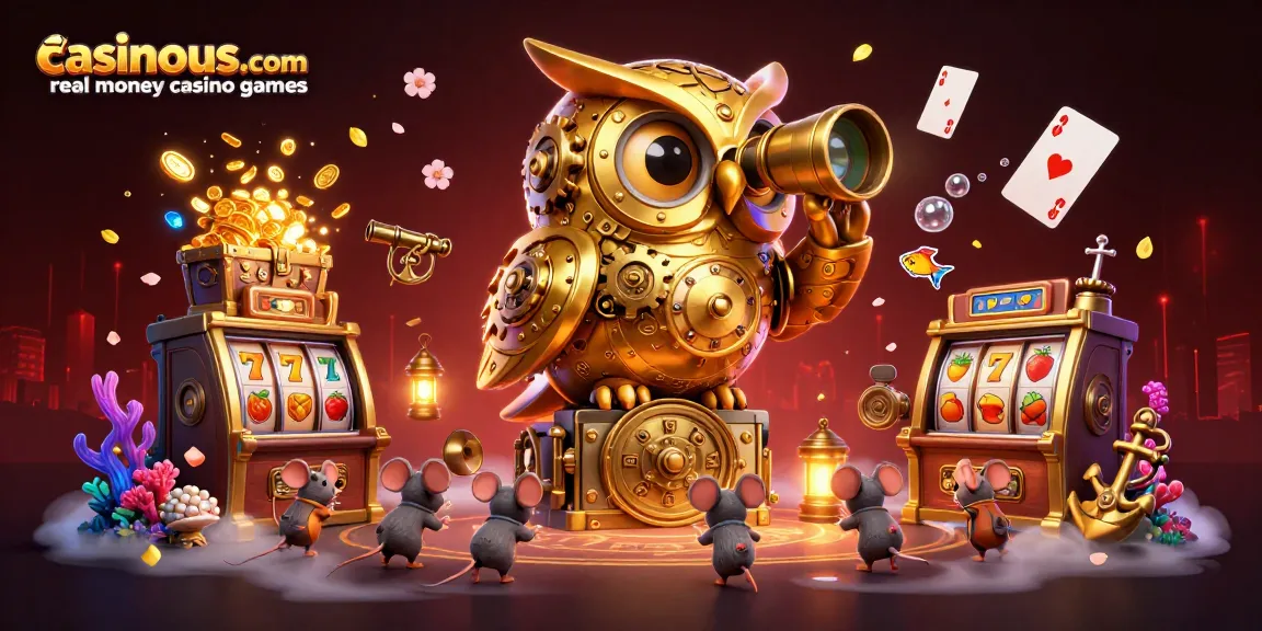 Experience thrilling action playing casinous.com real money casino games with captivating visuals.