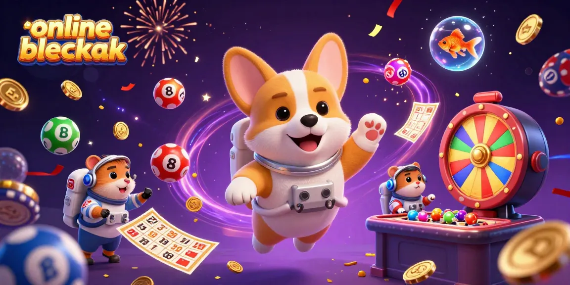 Enjoy online blackjack in a vibrant casino scene with dynamic action and colorful game elements.